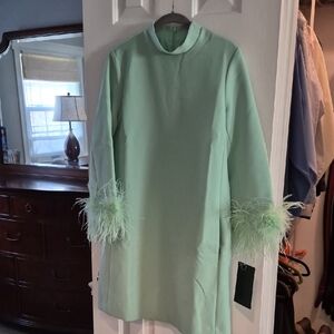 Tuckernuck Mint Feather Mod Ellie Dress